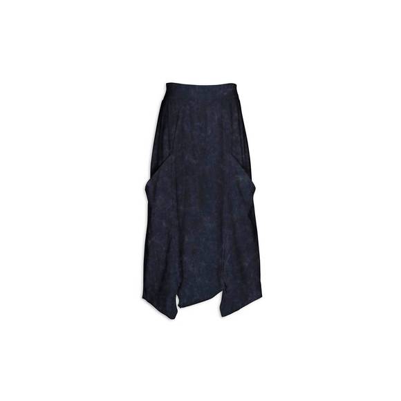 NEW CYNTHIA ASHBY turn skirt in lava